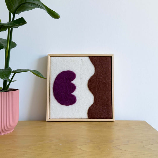 Schilderij van wolvilt - Flowers 6