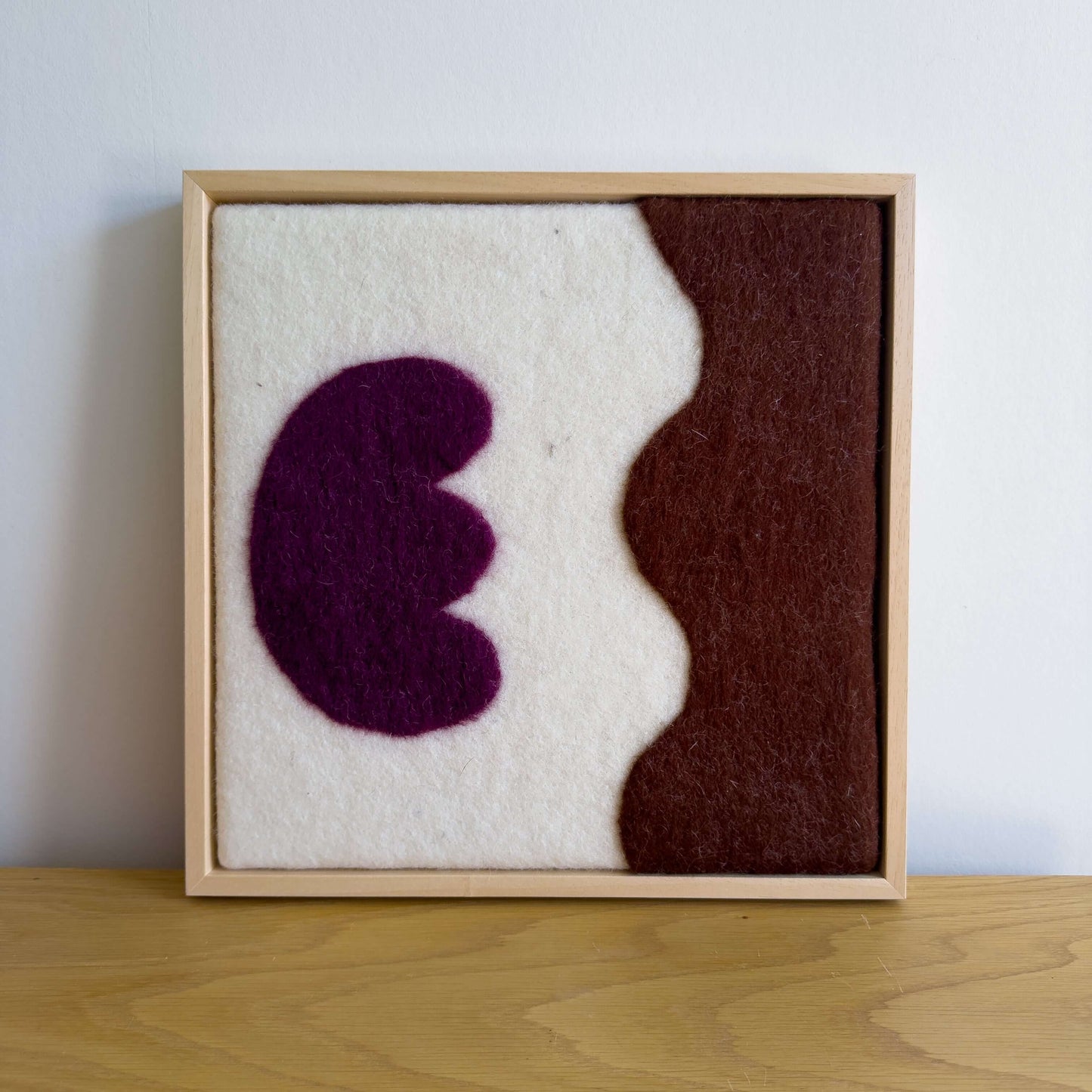 Schilderij van wolvilt - Flowers 8