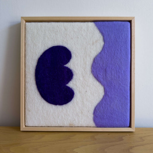 Schilderij van wolvilt - Flowers 7