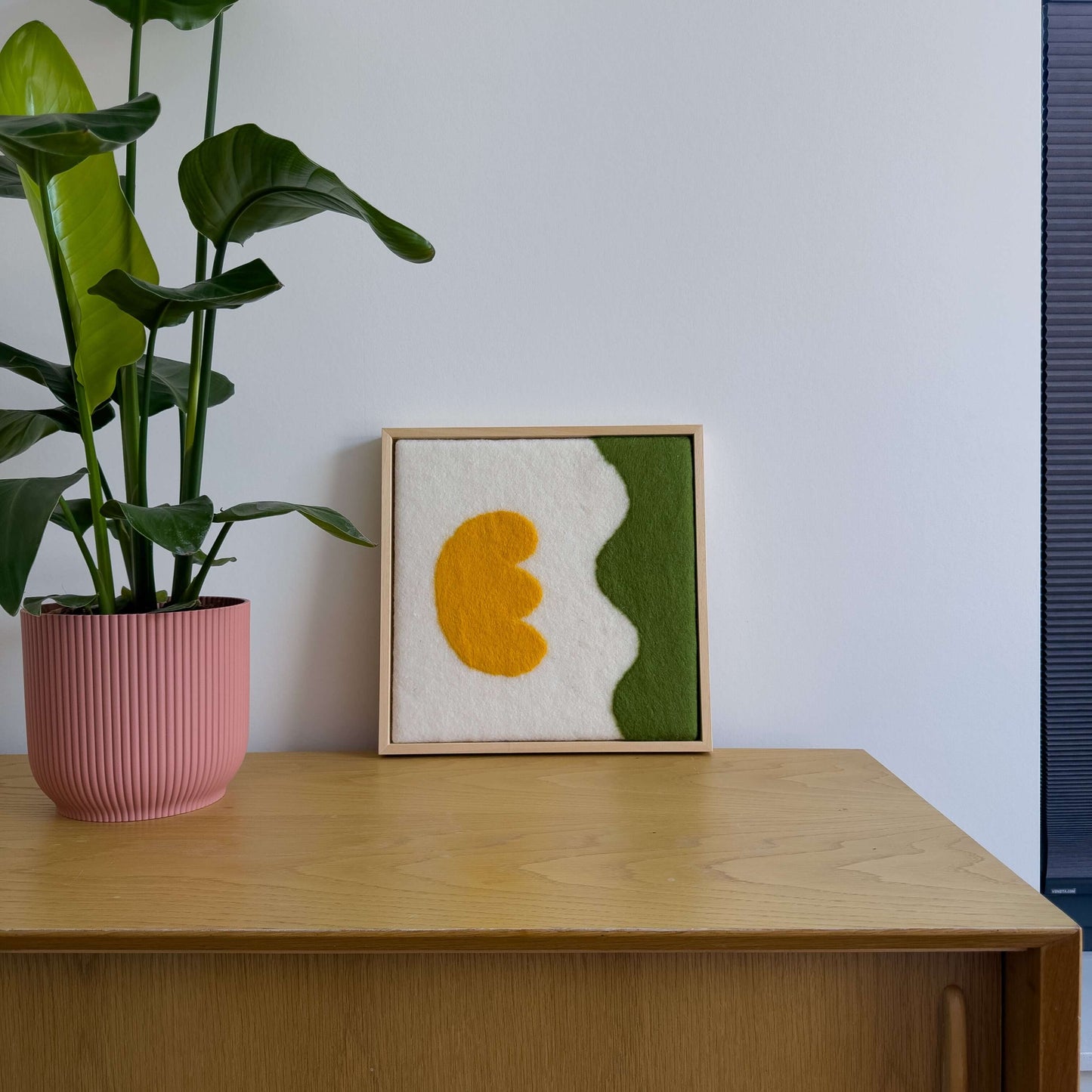 Schilderij van wolvilt - Flowers 8