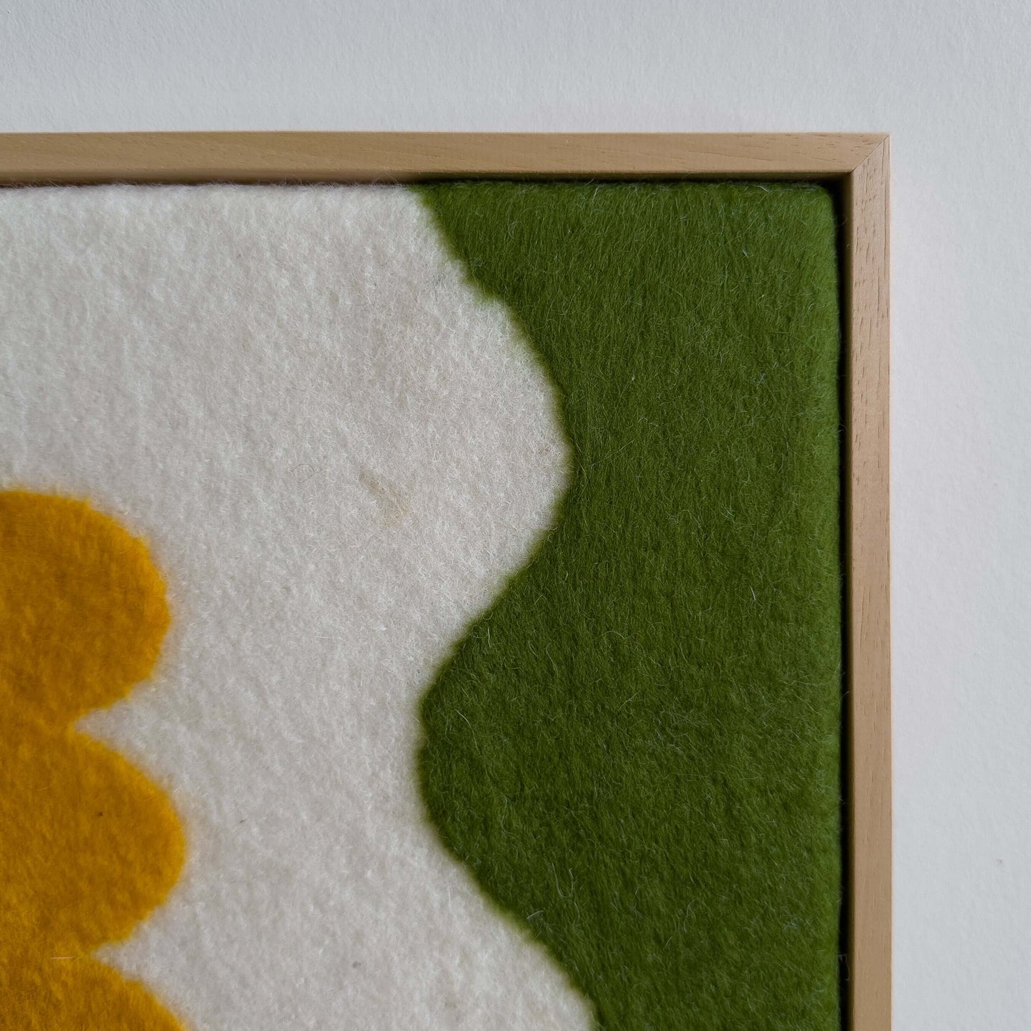 Schilderij van wolvilt - Flowers 8