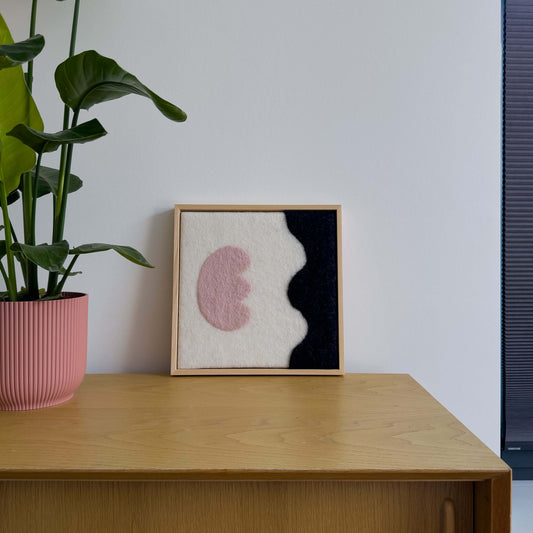 Schilderij van wolvilt - Flowers 5