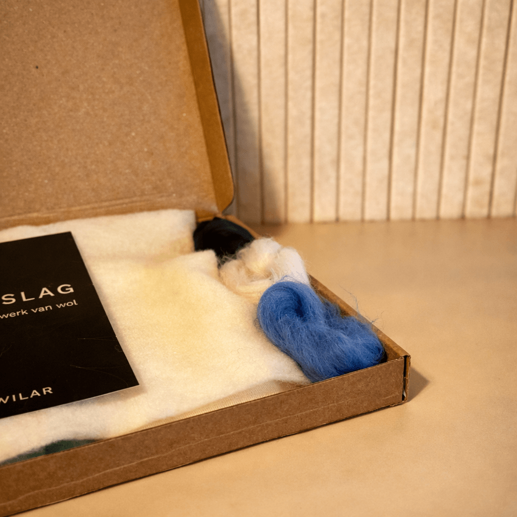 Kleuren wol vilten