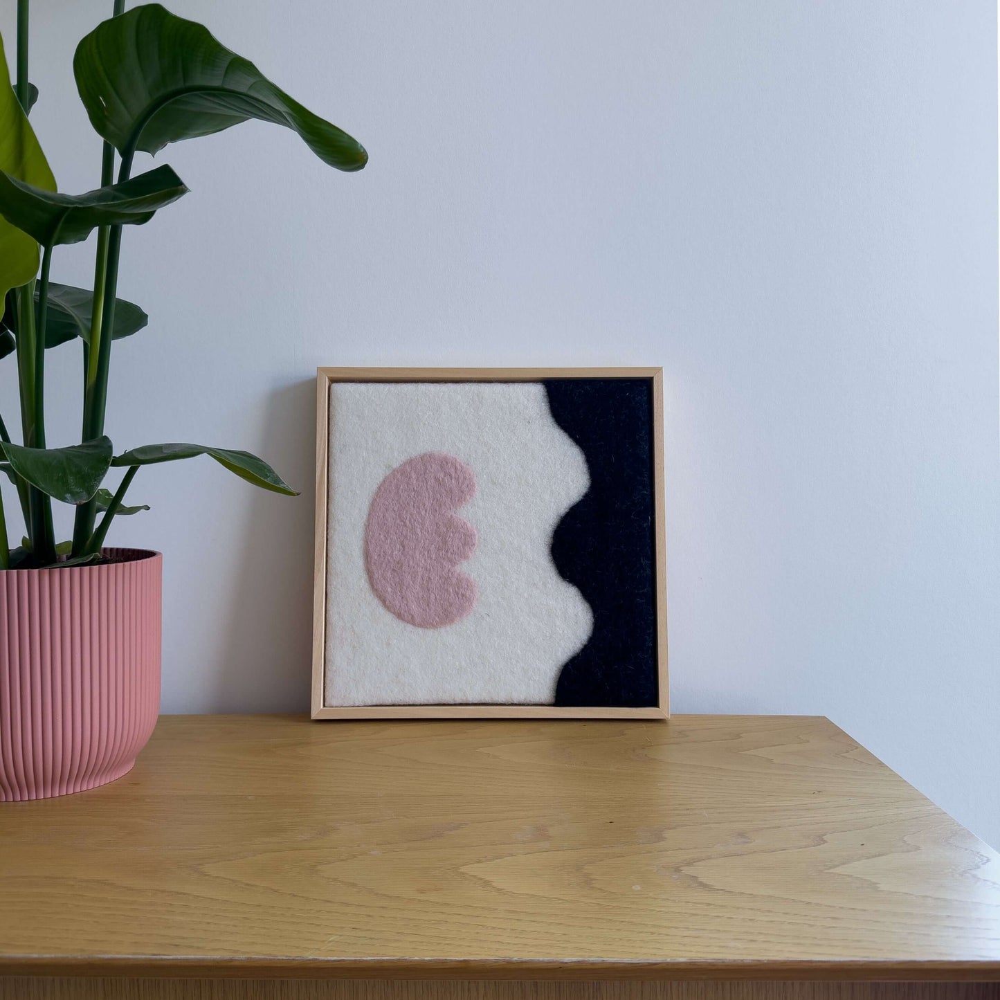 Schilderij van wolvilt - Flowers 5